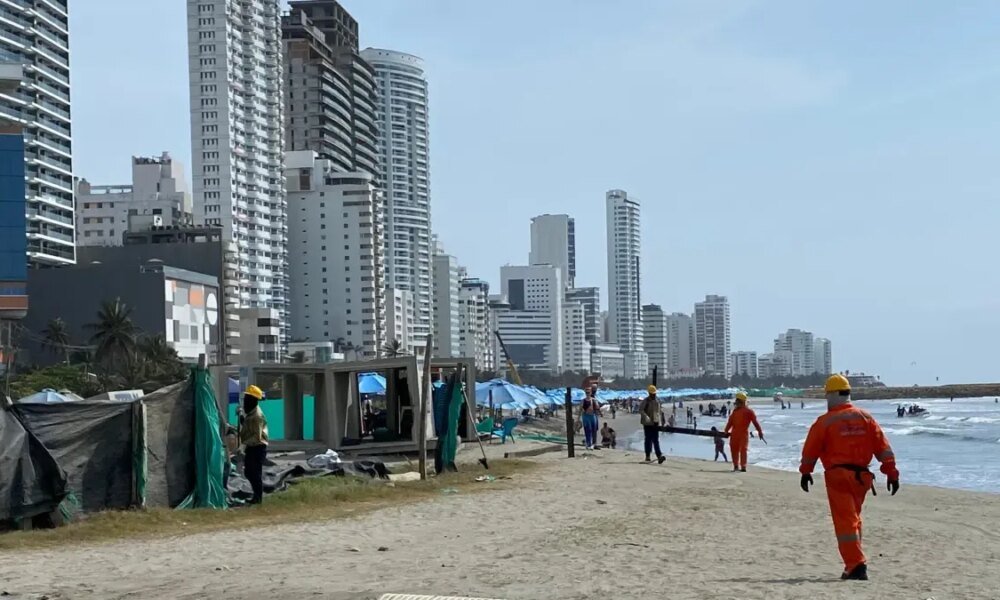 Inician Obras de Extensión de Espolones en Bocagrande