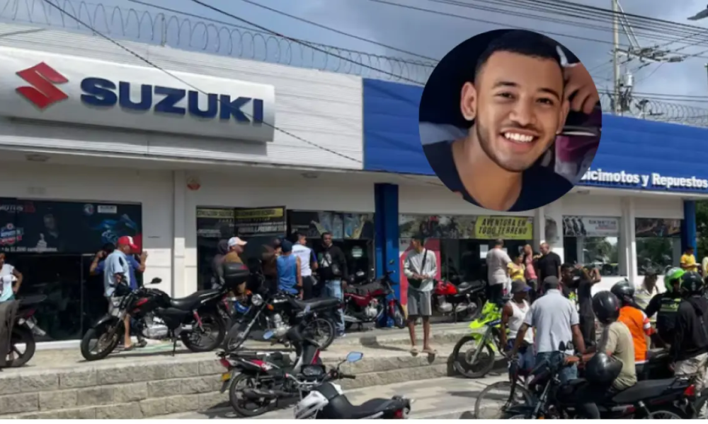 Identifican A Los Presuntos Asesinos del Joven que intentó Evitar Robo en Tienda de Motos en Barranquilla