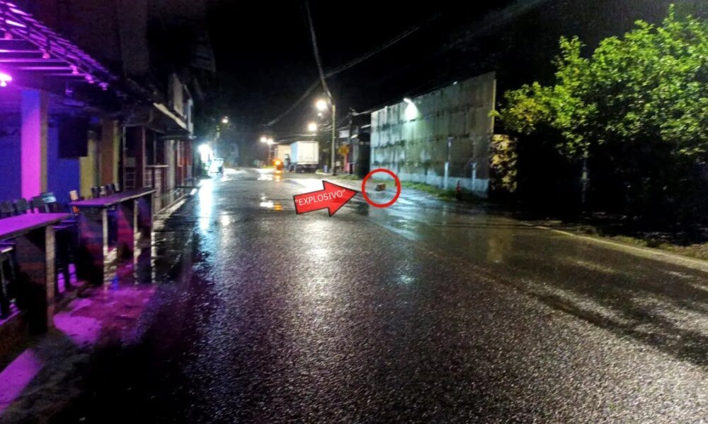 Artefacto Explosivo Detonó Cerca del Comando de Policia de Puerto Valdivia