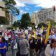 Bogotá Se Vista de Blanco en la Multitudinaria Marcha del Silencio por Miguel Uribe