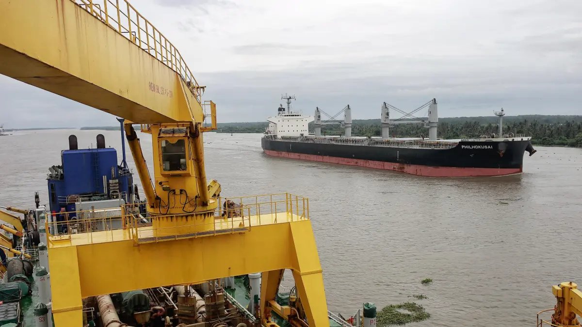 Barranquilla Mantiene Calado Histórico de 10,4 Metro en el Canal de Acceso a la Zona Portuaria