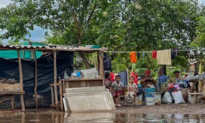 Intensas lluvias Dejan Unas 1.130 Familias Afectadas por Las Inundaciones en el Sur de la Guajira