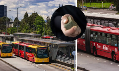 Habitante de Calle Agredio Con Piedras A Pasajeros de Transmilenio en Bogotá Porque No le Dieron Limosna