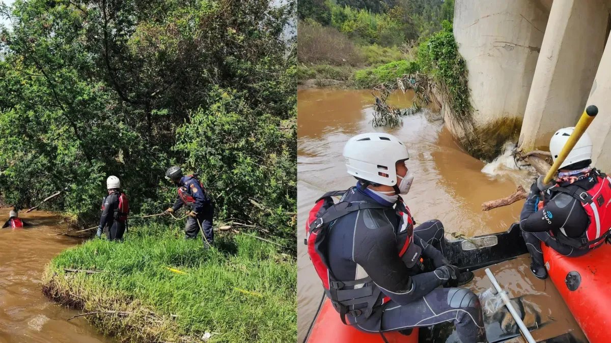 DOS TRAGDIAS Relacionadas Con Caídas Accidentales de Menores de Edad en Ríos de Bogotá