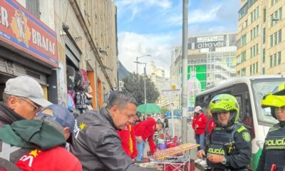 Decomisano 64 Armas cortopunzantes, Dos Teasers y Un tambo en plena vía Pública de San