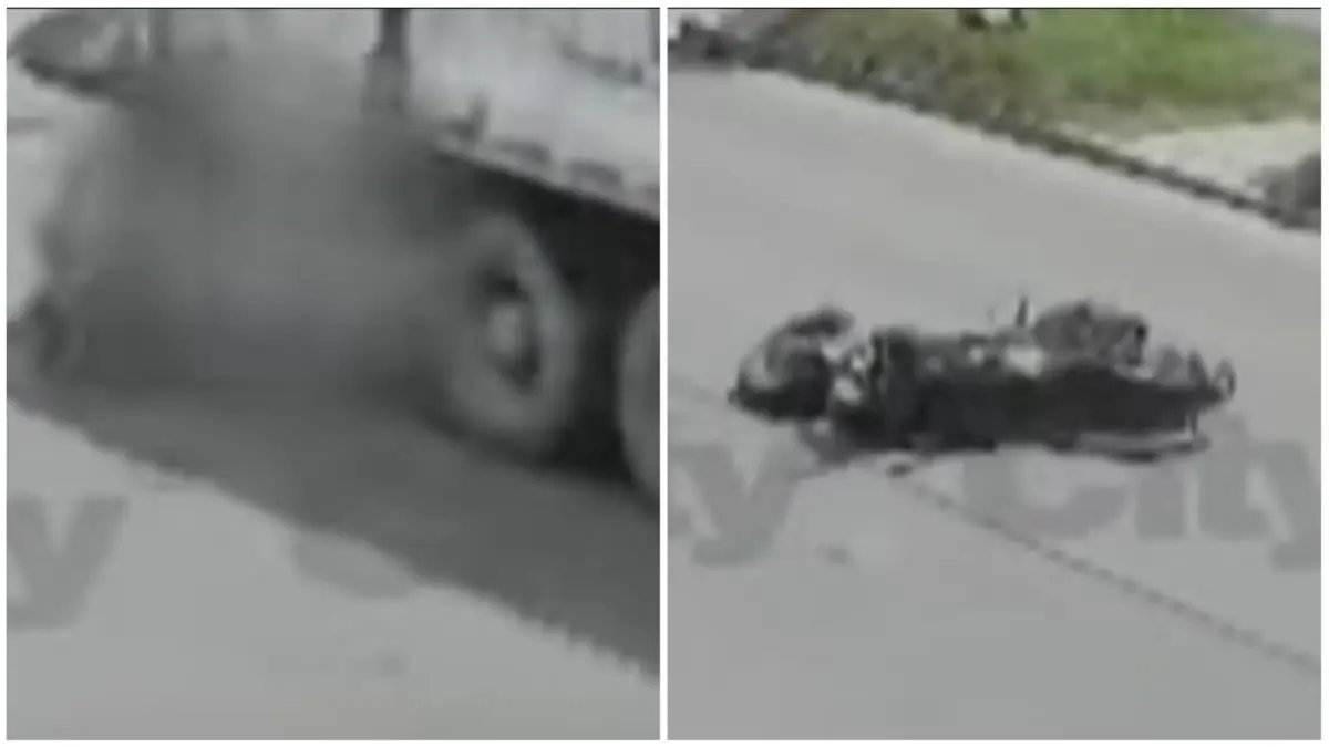 Dos Atracadores Robaron Cadena A Hombre que Les Disparó y Mureron, Uno Chocó Con Carro Recolector de Basura