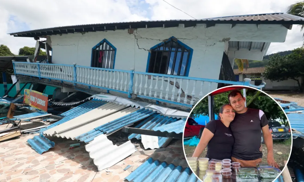 La Quesera que se Niega A Caer Tras el Temblor en Santa Cecilia, Cundinamarca