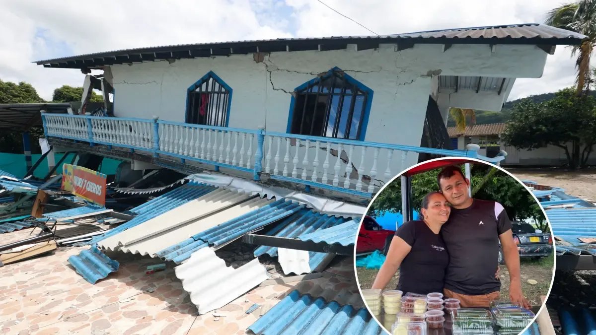 La Quesera que se Niega A Caer Tras el Temblor en Santa Cecilia, Cundinamarca