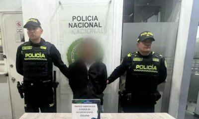 Estadounidense Que Llevaba Cocaína Se Hizo Pasar por Sordo Ante Policía, Pero Fue Capturado en Terminal de Bogotá
