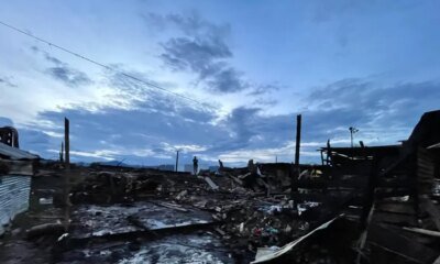 Voraz Incendio Consumió 21 Viviendas en el Oriente de Cali: 61 Personas resultantes Afectadas