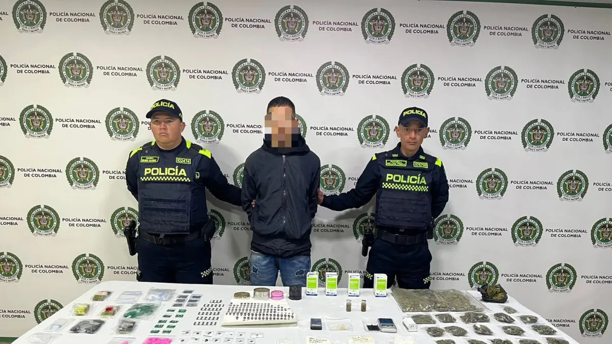 Vendía LSD, Tusi y Ketamina en Soacha
