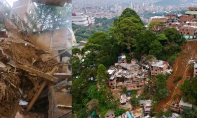 Nuevo Deslizamiento de Tierra en Villatina, Donde Hay Evacuació por Riesgo