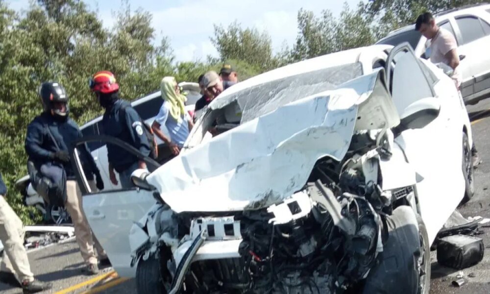 una bebé muerta, su madre en coma y un padre devastado deja accidente múltiple