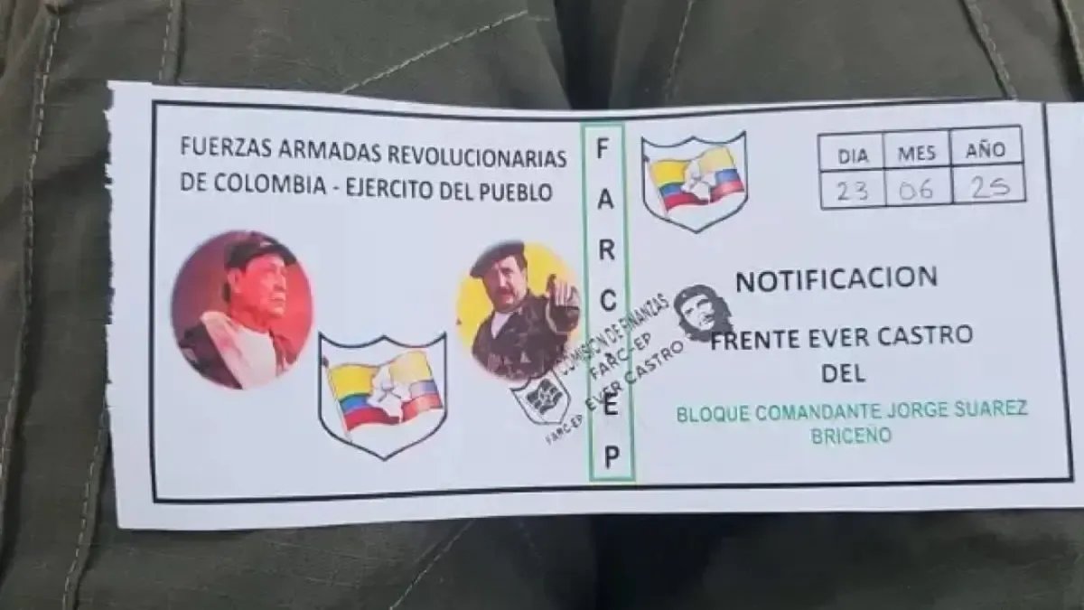 Vuelve El Miedo al Ariari Ante Amenaza Con Panfletes de Desinees de alias 'Calarcá' A Comerciantes y Finqueros