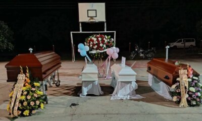 Hallan Cuerpos de Padres y dos Hijos de 5 y 2 Años