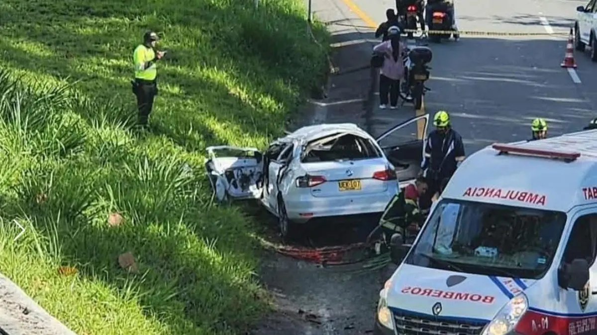Tres Muertos dejó Accentione de Tránsito en Santa Fe de Antioquia