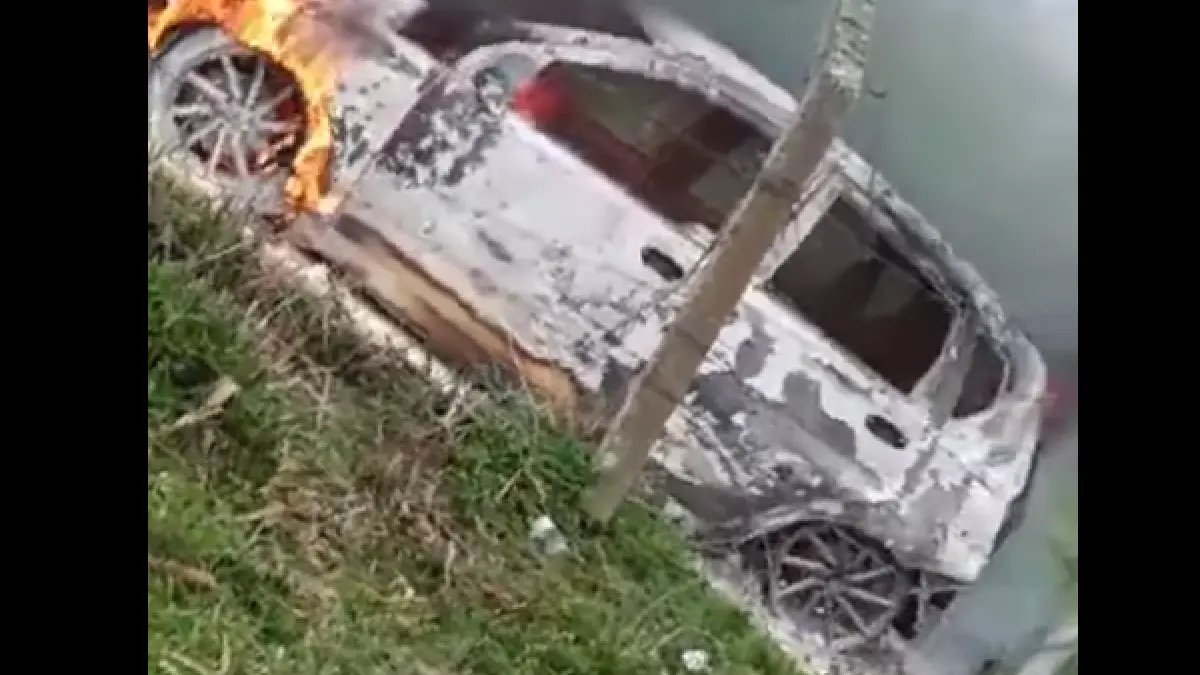 El Misterio por El Hallazgo de Un Cadáver Adentro de Un Carro Complete Incinerado en El Noroccidente del Valle