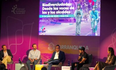 Los alcaldes de Barranquilla, Bogotá y Cali presentan su compromiso con el desarrollo urbano verde en la OCDE