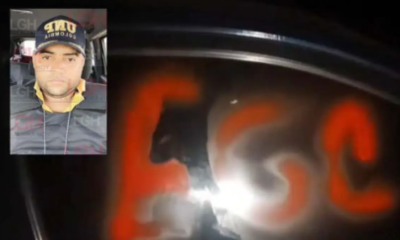 Hallan Tres Hombres Asesinados en Vía Riohacha - Cuestecitas; Vehículo Tenía Siglas del Clan del Golfo