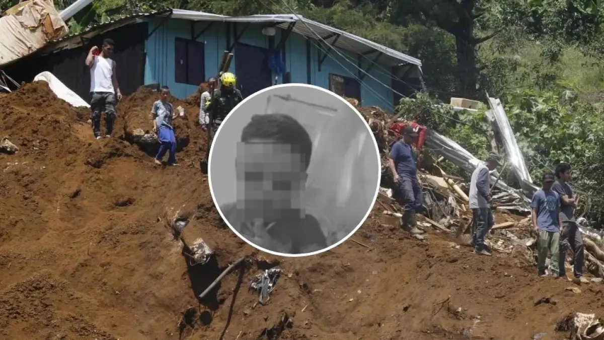 Padre Excavó Durante Nueve Días Hasta Hallar El Cuerpo Sin Vida de Su Hijo de 4 Años Tras Deslizamiento en Bello