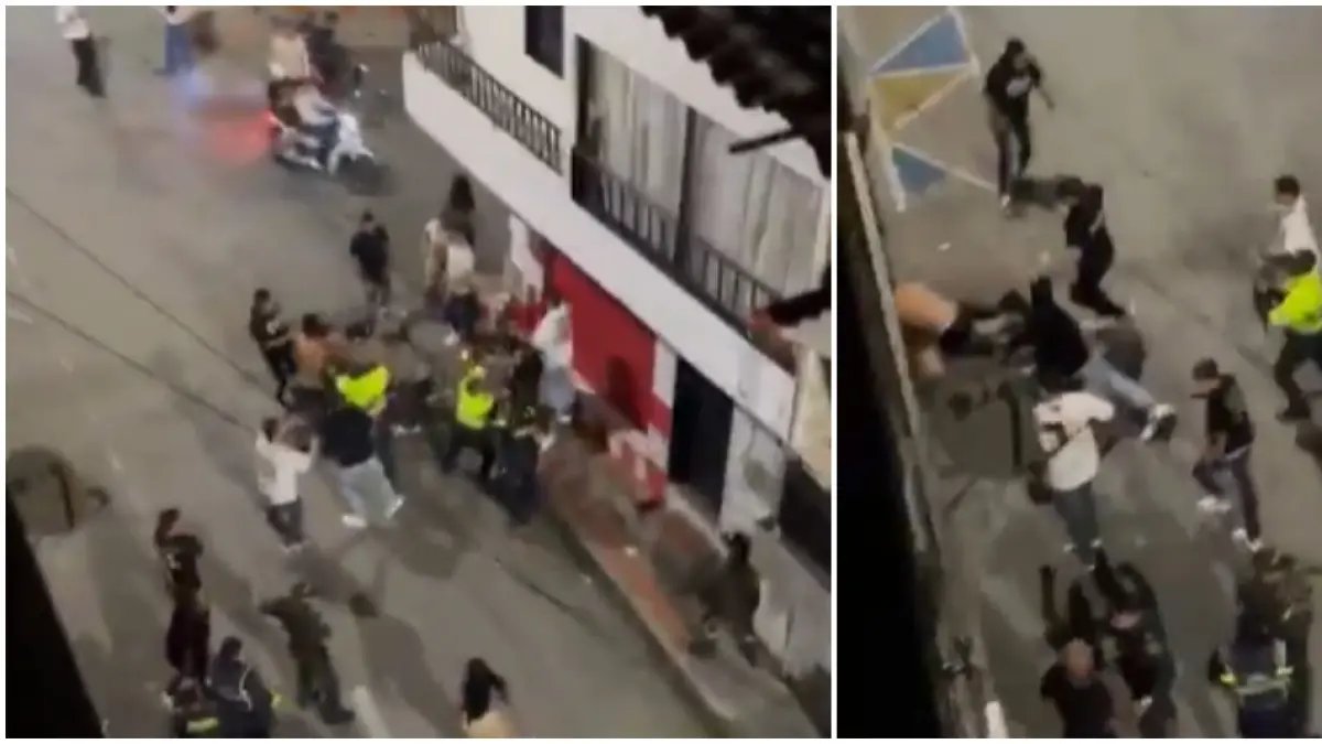 Más de 50 Personas Estuvieron involucradas en una riña en cocorná, antioquia