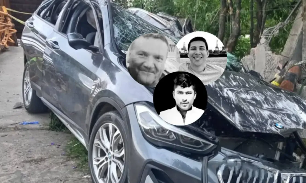Identifican A Tres Hombres que Murieron en aparato accidente cuando iban en una camioneta bmw por vía de boyacá