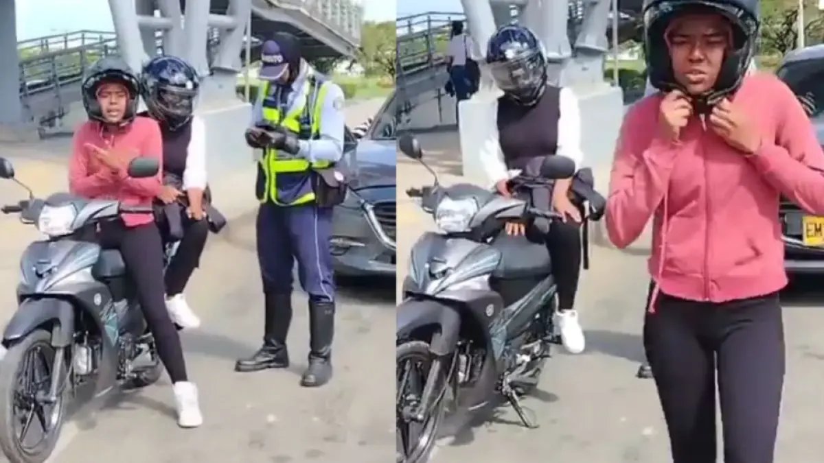 Mujer Golpeó A Un Guarda Durante un PUesto de Control