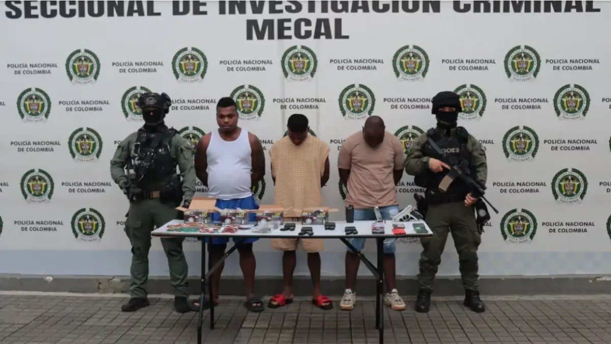 Miembros de Las Disidencias de Las Farc Fuelon Capturados por Su Participación en Atentado del 18 de Mayo en Cali