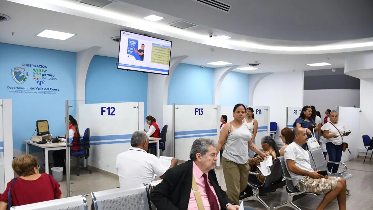 ¿CÓMO ESTÁ FUNCIONANDO LA OFICINA PARAGER PASAPORTES EN EL VALLE DEL CAUCA, PESE A LIO CON CONTRATO NACIional?