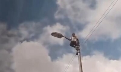 Luminarias Dañadas Ponen en Riesgo a la Ciudadanía en Bogo