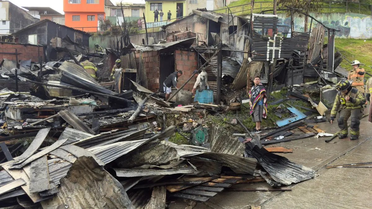 Bomberos Entregaron Reporte de la Emergencia