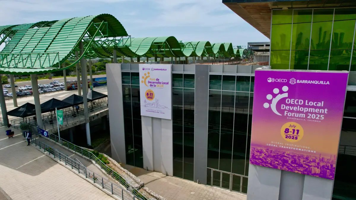 Barranquilla se consolida como referente de desarrollo sostenible ante líderes globales delto de la ocde