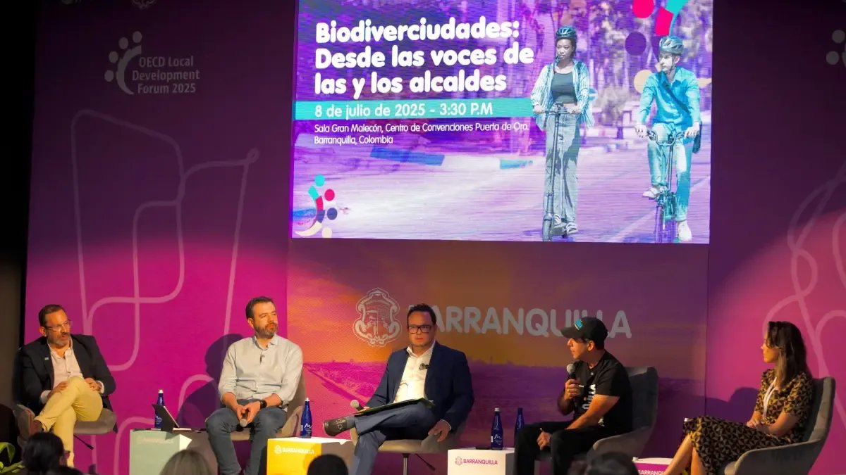 Alcaldes de Barranquilla, Bogotá y Cali Exponen en la Ocde Su Apesta por Un Desarrollo Urbano Confocque Verde