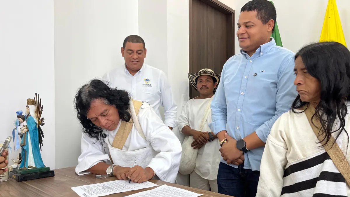 Indímenes del resguardo Kogui - Malayo - Arhuaco Administrarán Recursos Públicos por Primera Vez en Riohacha