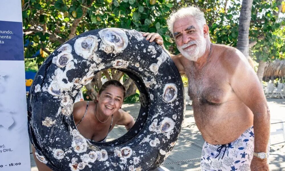 La Historia de la Llanta de Avión Fabricada en China Que Llegó Flotando A Santa Marta y Ahora es USADA para Educar