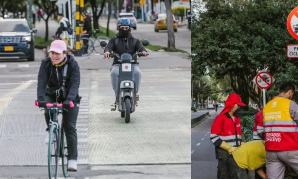 ¿Bicis, Motos Eléctricas o Patinetas? Los vehículos de los vehículos de los vehículos de los pueves por ciclorrutas de bogotá