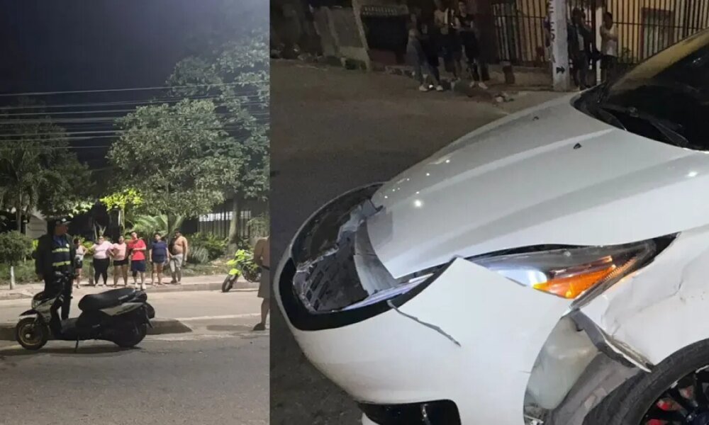 Acompañante Huyó del Lugar y la Dejó Tirada