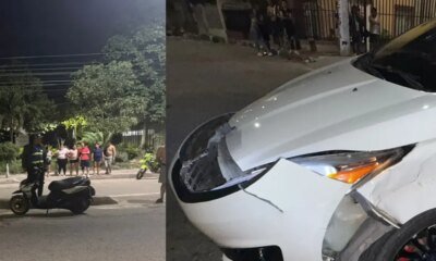 Acompañante Huyó del Lugar y la Dejó Tirada