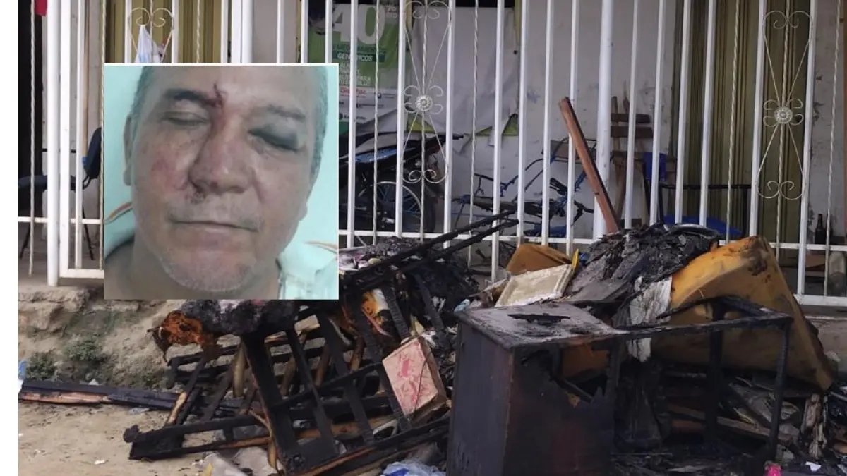 Santa Marta: Hijo le propinó Golpiza A Su Papá y le Quemó la Casa Acllamando Su Herencia: Ahora Lo Tiene amenazado