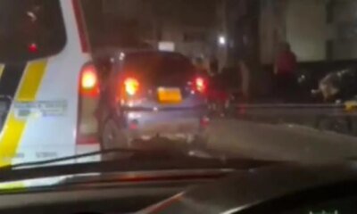 Choque múltiple en la calle 80 de bogotá durante la noche del sábado 12 de julio: este se sabe