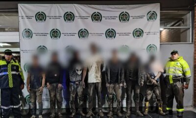 Siete Personas Fueron Capturadas Cuando Extraía Fibra Óptica en Estación de Transmilenio