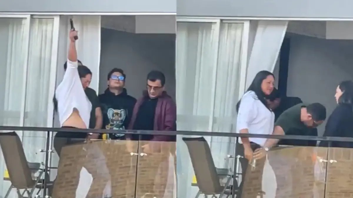 EstO Dicen Administradores del Conjunto al Norte de Bogotá, Donde Mujer Disparó Desde Un Balcón