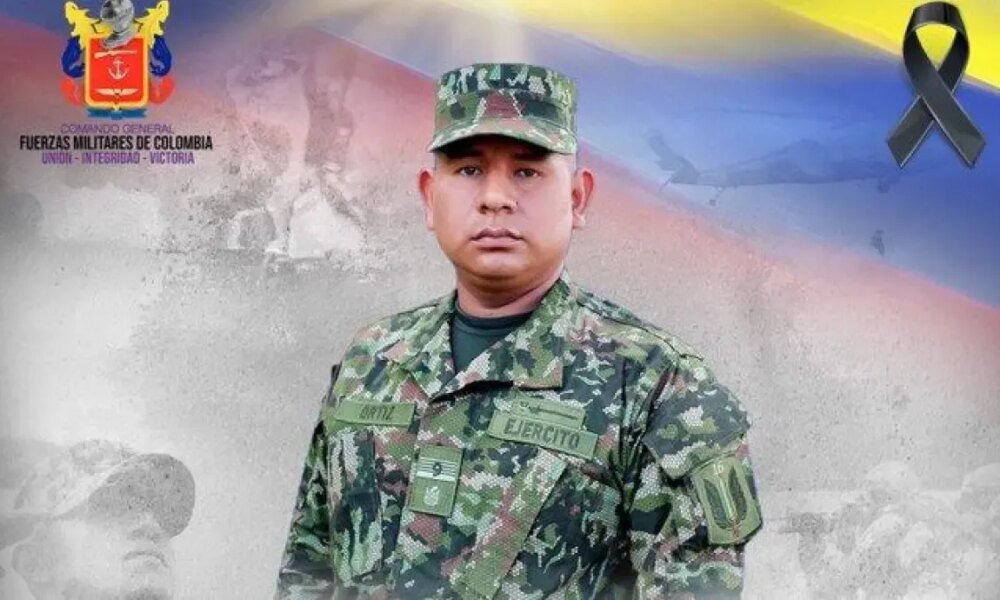 ESTE ERA EL SOLDADO PROFESIONAL QUE MURIÓ DURANTE UN ATAQUE CON DRONES EN SUÁREZ, EN EL NORTE DEL CAUCA