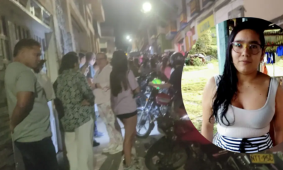 Pequeño Estaba en Brasos de su Mamá y la Mayor intentó Defensorla