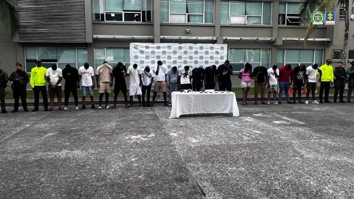 Masiva Captura de Miembros de una Banda que Hurtó Más de 7 mil Millones de Pesos en Chocó; FUERON 26 PERSONAS INCENCRADAS EN CERCA DE 90 ROBOS