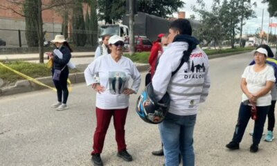 Movilidad Bogotá Hoy 15 de Julio | Manifestacia Intermitente en la Carrera 123 Con Calle 14, Sentido Norte