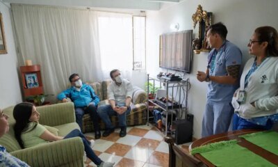 LA Hospitalizació en Casa Ayudó A Reducir La Alerta Hospitalaria en Bogotá
