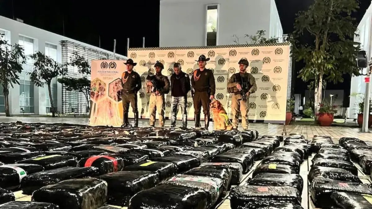 El Cargamento Está Avaluado EN 3.500 MILLONES DE PESOS; Iba Ser Enviado al Centro del País