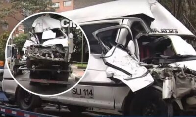 Accidente múltiple que involucra autobús escolar dejó a 3 menores de edad lesionados en bogotá: la ruta quedó destruida