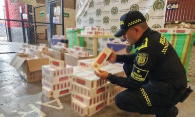 La Policía Incautó Cerca 375 Millones de Pesos en Mercancía